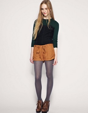 Image 1 of ASOS Belted Cotton Shorts