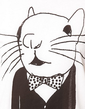 Image 3 of Simeon Farrar Exclusive to ASOS Mouse with Bow Tie T-Shirt