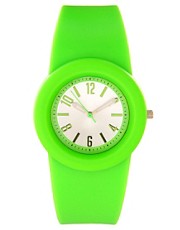 ASOS Neon Green Rubber Watch