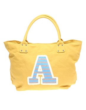 Image 1 of ASOS Letter Shopper Bag