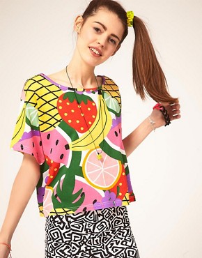 Image 1 of Lazy Oaf Mixed Fruit T-Shirt
