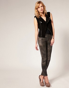 Image 1 of muubaa Leather Trousers