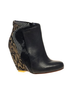 Image 1 - Irregular Choice Motherly Love Wedge Ankle Boots