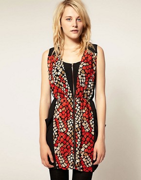 Image 1 of Vero Moda Very Graphic Print Dress