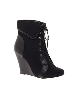 Image 1 of ASOS TUSCAN Cuff Wedge Shoe Boots