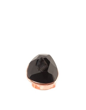 Image 1 of ASOS Genuine Rock Crystal Cocktail Ring