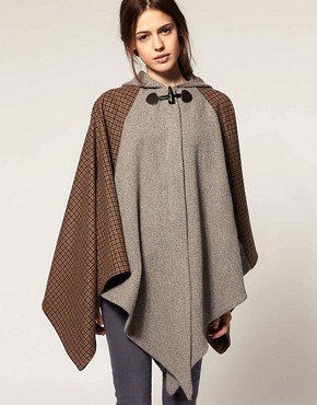Image 1 of ASOS Cape In Heritage Check