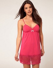 Juicy Couture Slip With Lace Trim