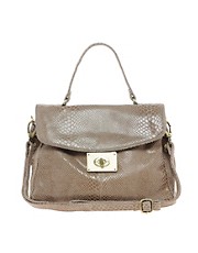 Oasis Faux Snake Leather Bag