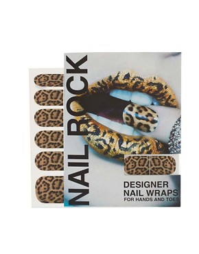 Image 1 of Nail Rock Animal Print Designer Nail Wraps :