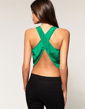 Image 1 of ASOS Vest with Cross Back