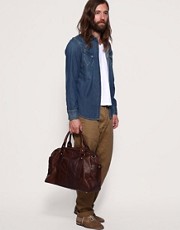 ASOS Leather Look Holdall