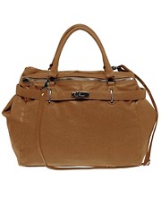 ASOS Strap Lock Day Bag in the style of Victoria Beckham