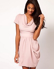 ASOS Tulip Dress with Cowl Neck