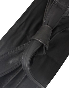 Image 3 of ASOS Leather Obi Belt