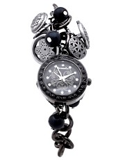 Accessorize Pewter Charm Watch