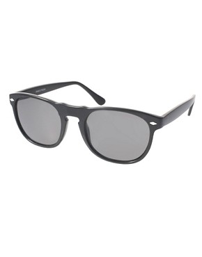 Image 1 of ASOS Keyhole Wayfarer Sunglasses