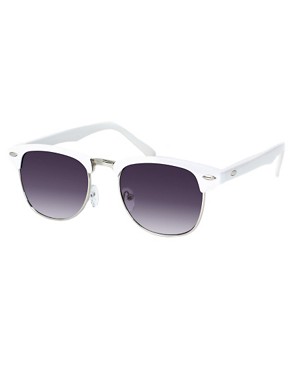 Image 1 of ASOS Clubmaster Retro Sunglasses