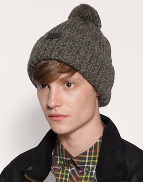 Image 1 of Barbour The Tyne Wool Bobble Hat