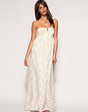 Rare Wire Front Bandeau Ditsy Maxi Dress