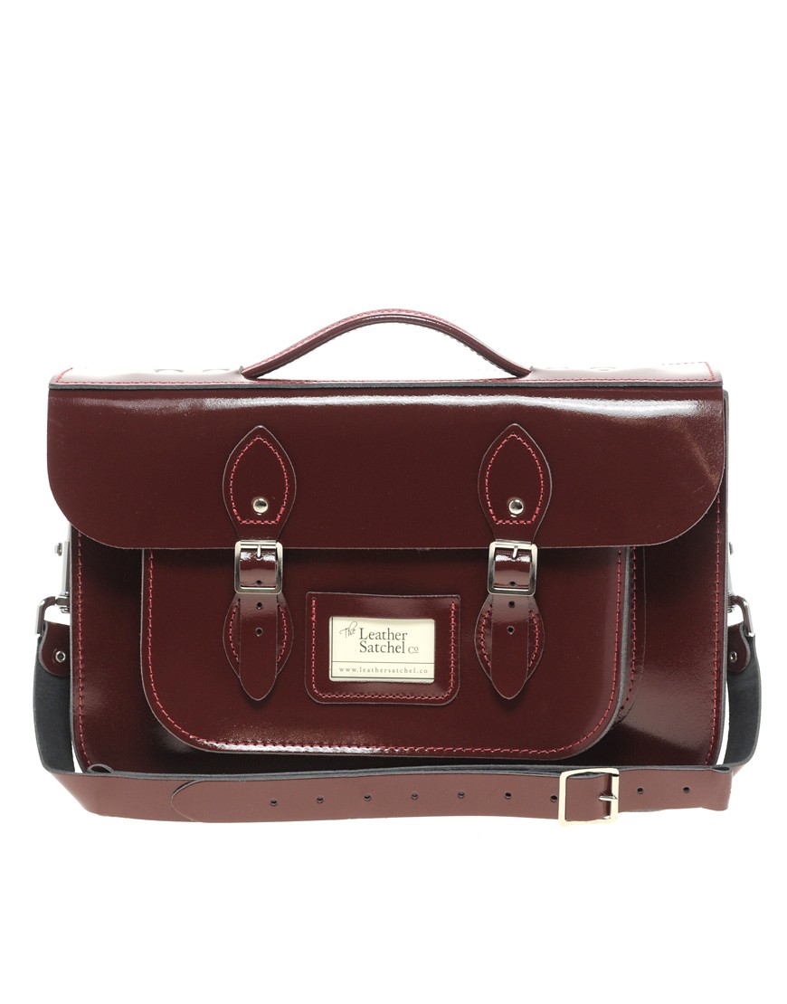The Leather Satchel Company Patent Leather Bag
