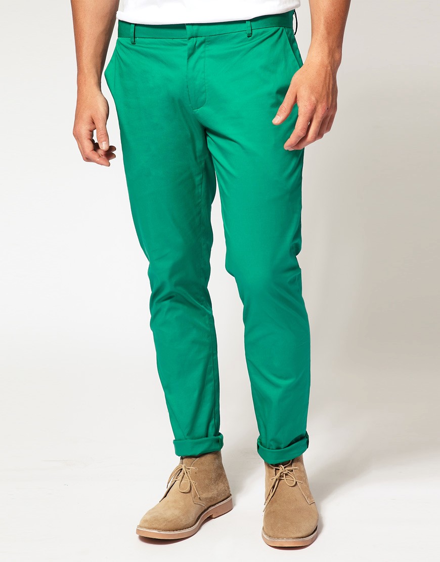 Where To Buy Men's Green Chinos | FashionBeans