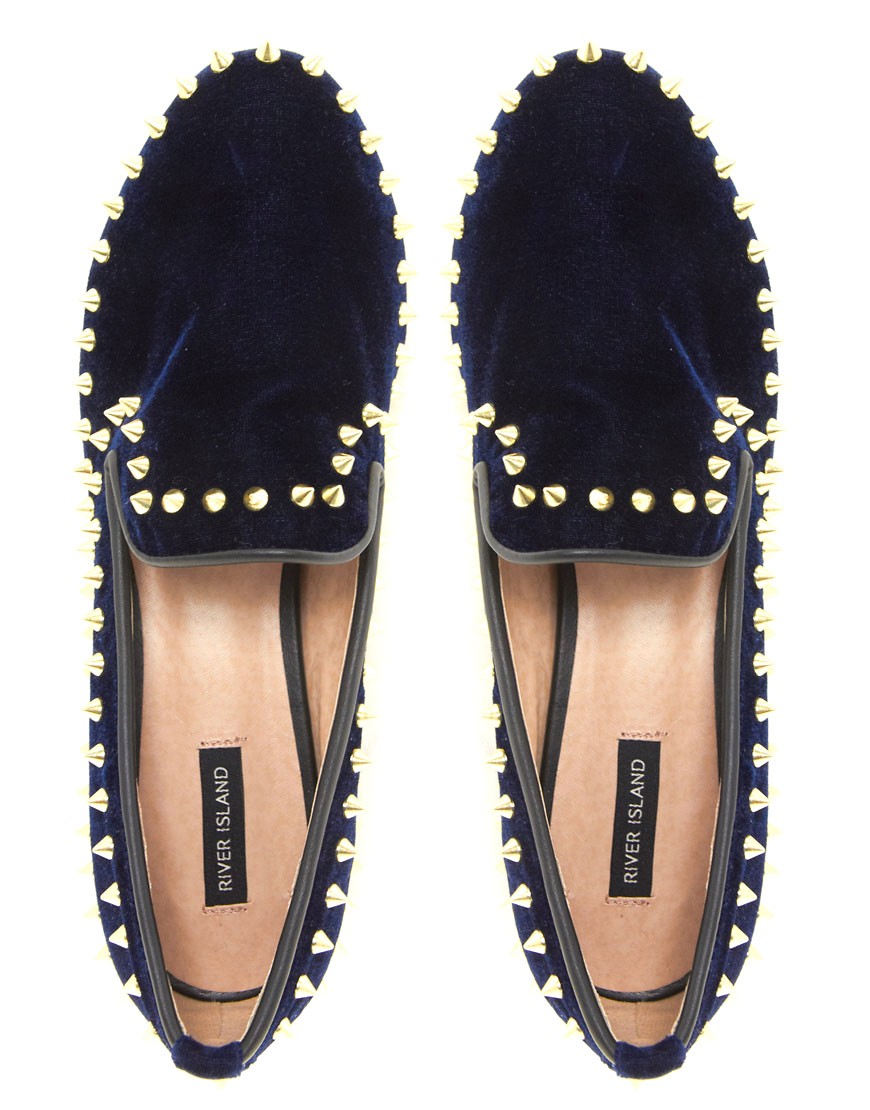 Trending: Studded Loafers -