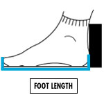 Men''s footwear conversion & measurement chart - how to choose the right size footwear