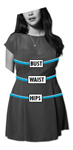 Women's curve size guide - how to choose the right size